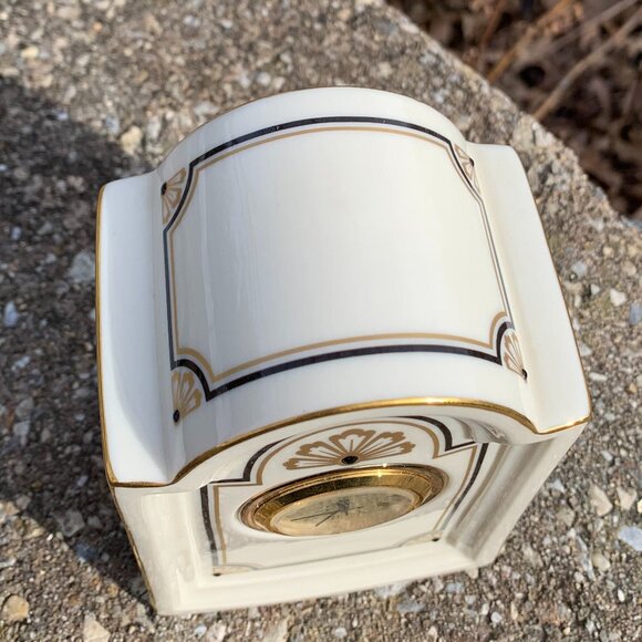 Vtg LENOX Brunswick Quartz Clock Collectible - Picture 7 of 11